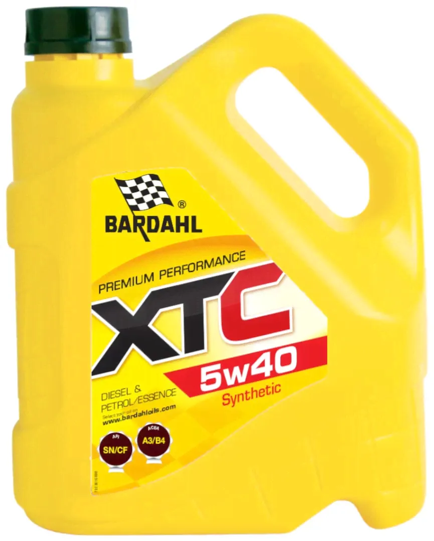 Моторное масло Bardahl XTC 5W-40 синтетическое 4л 36162-0