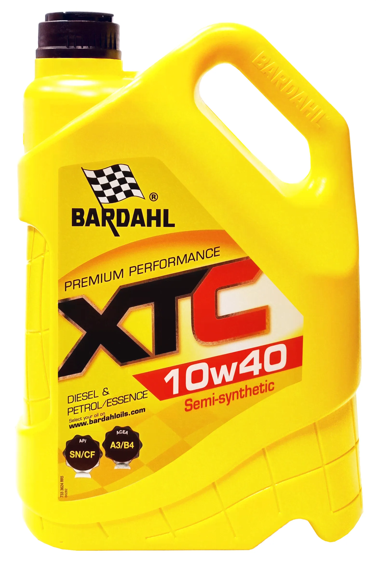 Bardahl Xtc 10W-40 Масло моторное, Полусинтетическое, 5 л-0