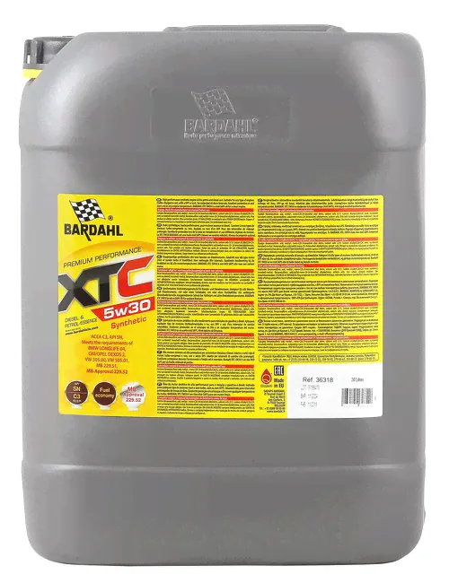 Масло моторное синтетическое BARDAHL XTC 5W30, 20L-1