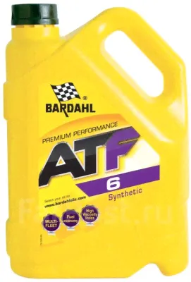 Синтетическое трансмиссионное масло для АКПП BARDAHL ATF VI 5л