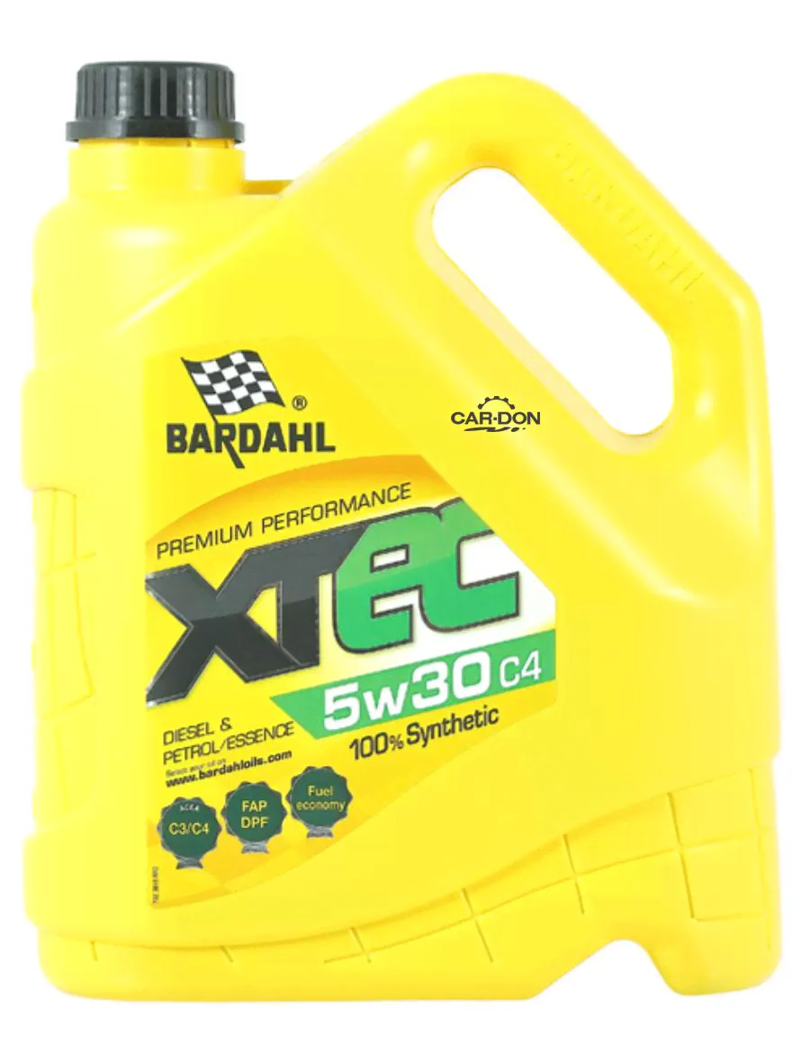 Масло мотоpное Bardahl Xtec C3 5W-30 4л-0