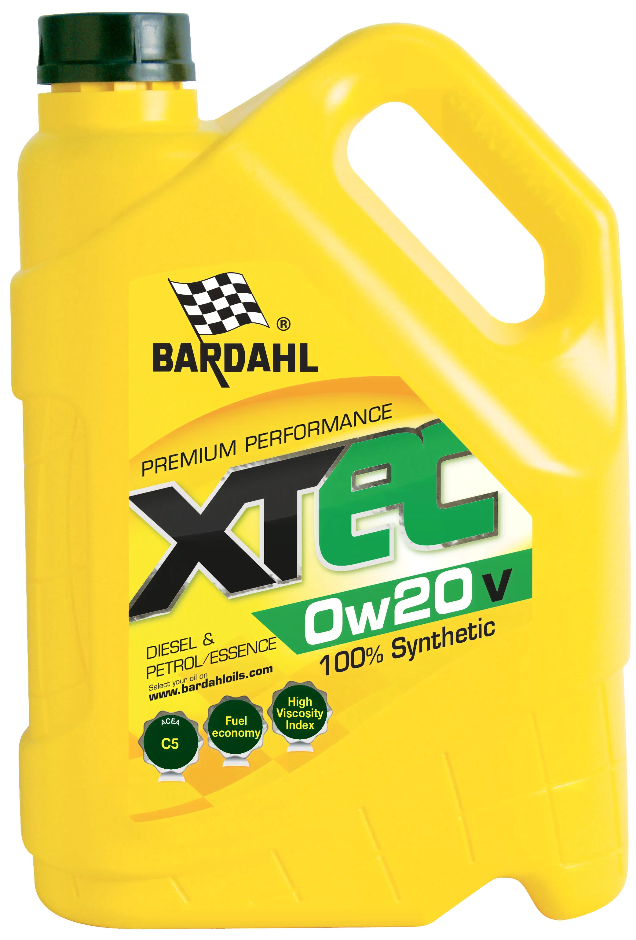 Масло моторное Bardahl XTEC 5W-40 C3 синтетическое 5 л