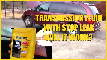 Prestone Transmission Fluid With Stop Leak... Will It Work?