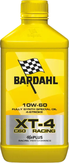 Масло моторное 10W60 XT4 C60 RACING MOTO 1 л BARDAHL 347039
