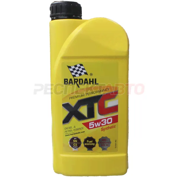Масло моторное синтетическое BARDAHL XTC 5W30 1л
