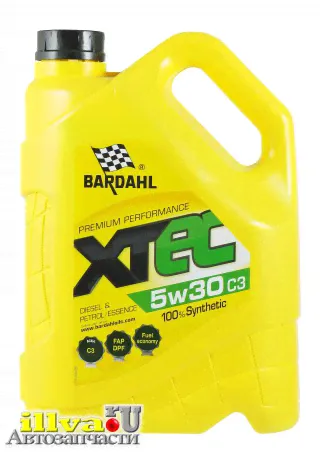 Моторное масло BARDAHL синтетическое 5W-30 XTEC C3 5 л-0