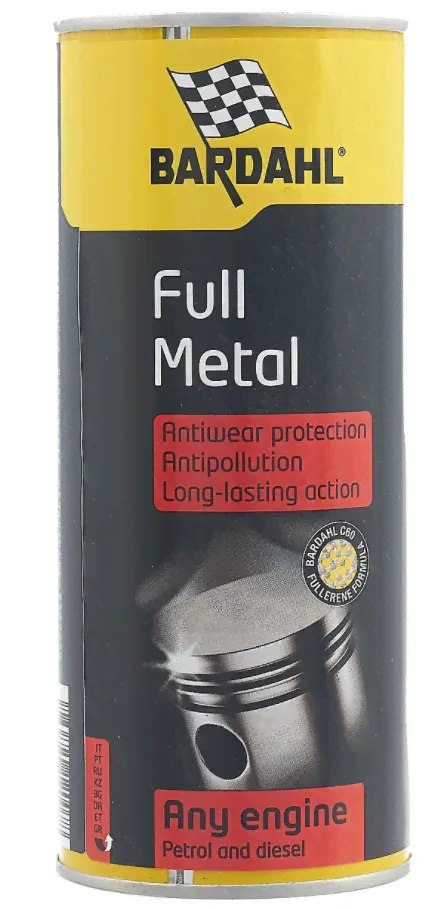 Присадка BARDAHL FULL METAL with collector metal box (400мл)-0