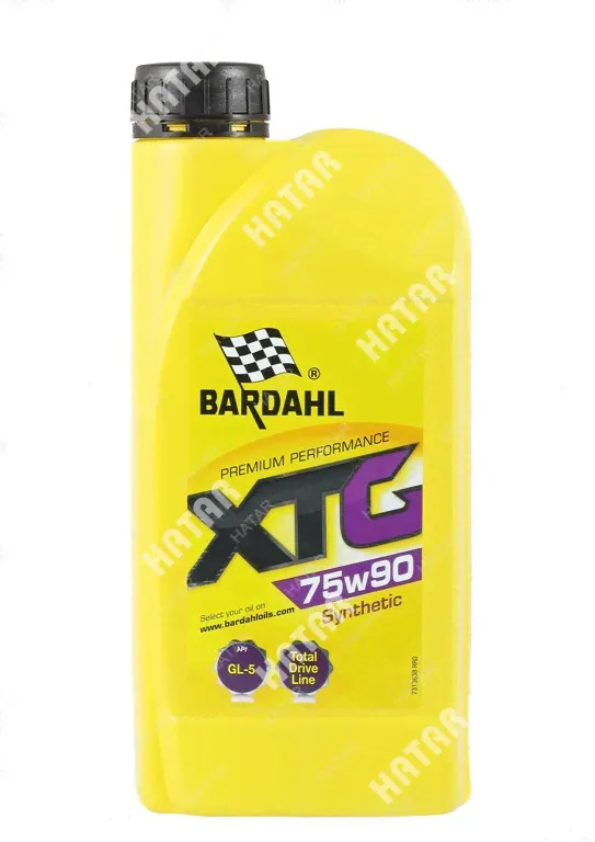 BARDAHL 75w-90 xtg трансмиссионоое масло синтетика gl-5 1л 36381-0