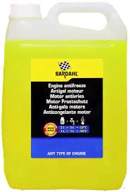 Охлаждающая жидкость Bardahl Engine Antifreeze G12+ (5 л.) 7113 в Краснодаре