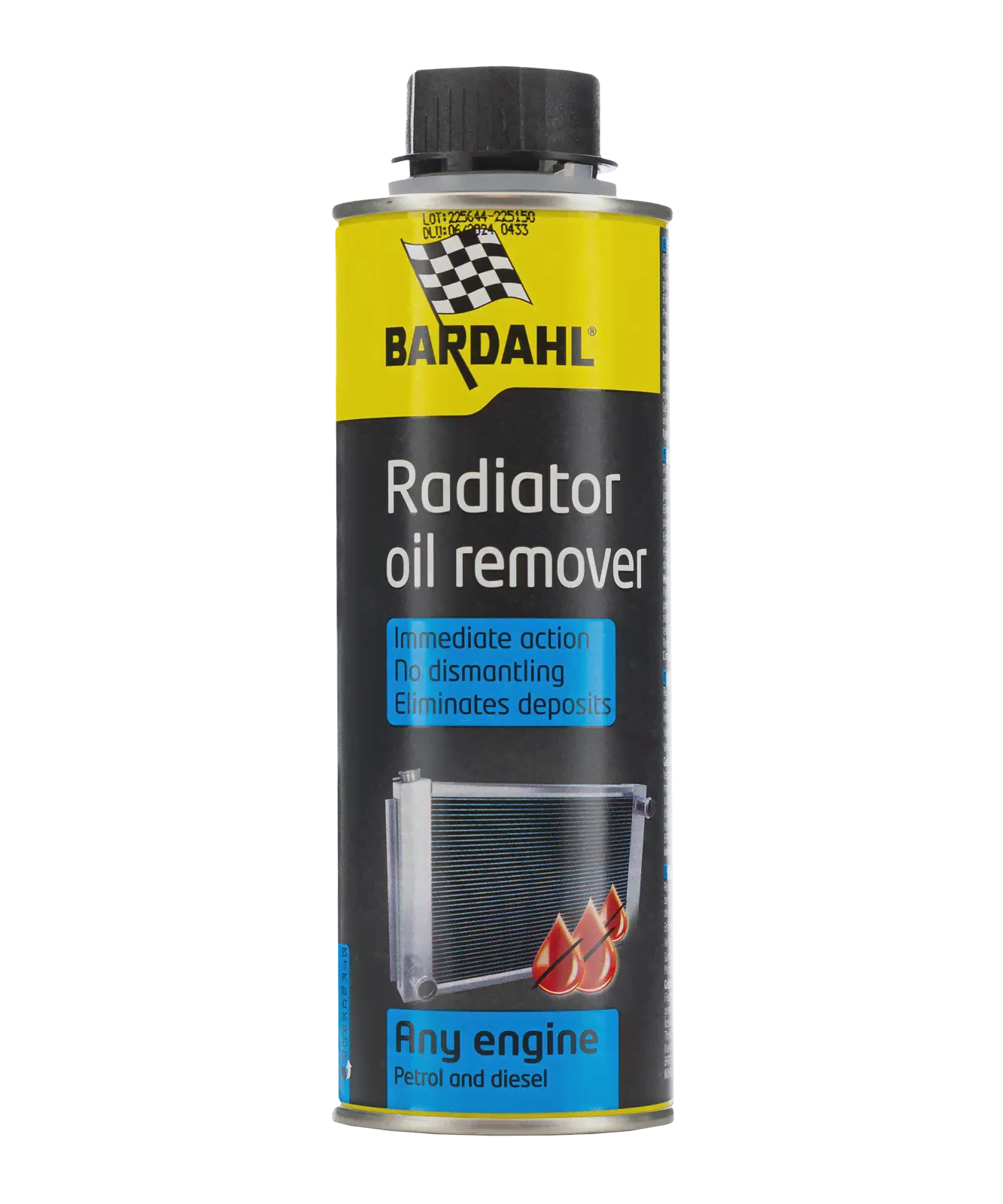 Присадка в охлаждающую жидкость Bardahl (Бардаль) Radiator Oil Remover 300 мл., арт. 4020