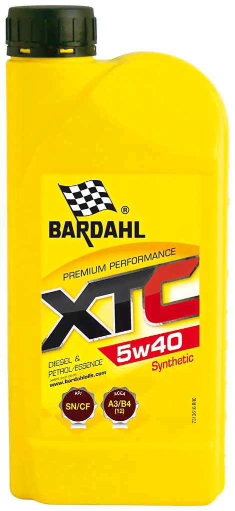 Bardahl XTC 5w40 Масло моторное 1л 36161-0