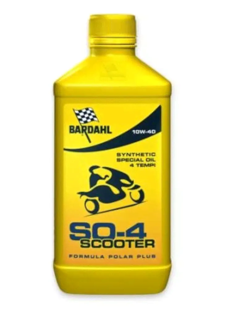 Масла для мотоциклов 10 x Bardahl SO4 Scooter 10 W40 1L