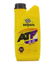 Синтетическое трансмиссионное масло Bardahl (Бардаль) ATF III 1 литр, арт. 36281