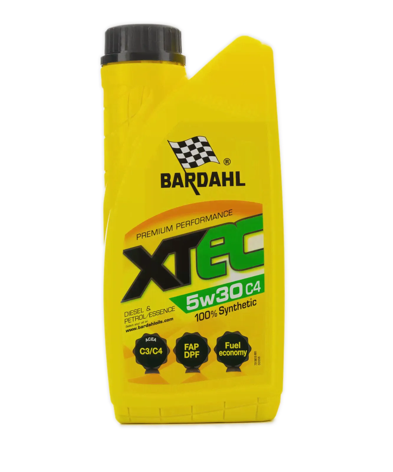 Синтетическое моторное масло Bardahl (Бардаль) XTEC 5w30 C4 1 литр, арт. 36151