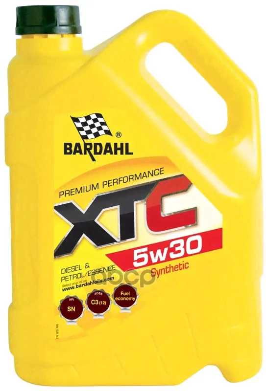 Синтетическое моторное масло BARDAHL XTC 5W30 5 л