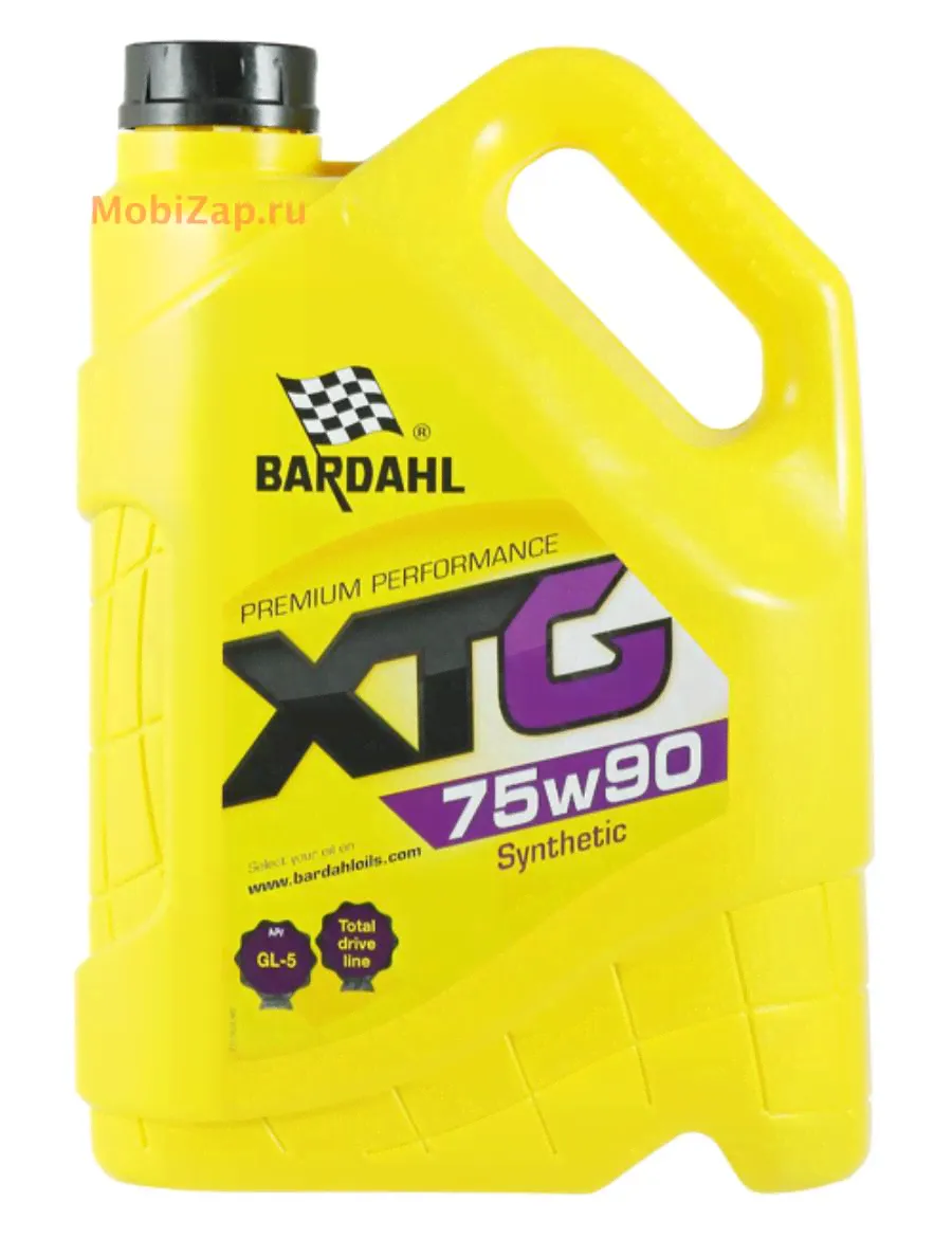 Масло трансмиссионное BARDAHL XTG 75W-90 GL-5 синт. 5л